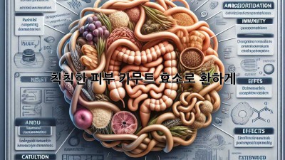 칙칙한 피부, 카무트 효소로 환하게! ✨